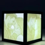 Foto-Lichtwürfel personalisiert – Ansicht Seite 1 und 2