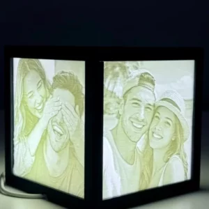 Foto-Lichtwürfel personalisiert – Deine Erinnerungs-Box mit Licht